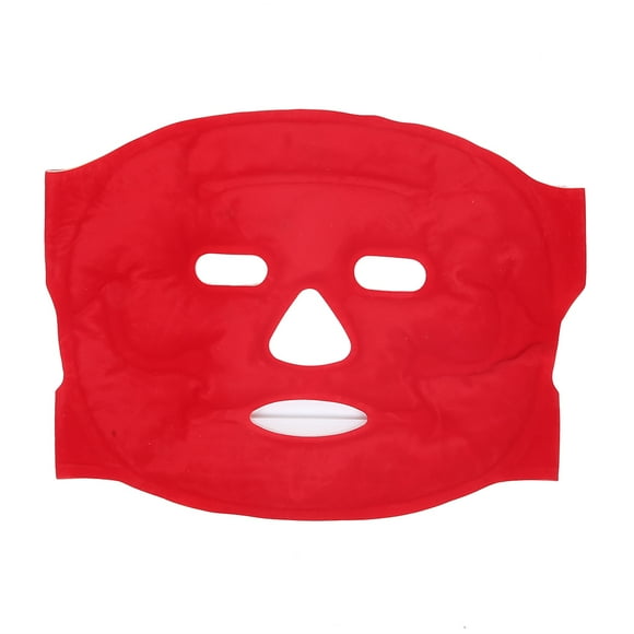 Cold Compress Remove Puffy Eyes Spa Therapy Wrap Puffiness Headaches Face Ice PackRed