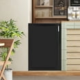 thumbnail image 3 of Saloon Style Swing Door, 2-Way Reversible Half Door, Retro Café Bar Door with Frame & Hinge, 24"W x 35"H, for Kitchen Hallway Counter, Black, 3 of 17