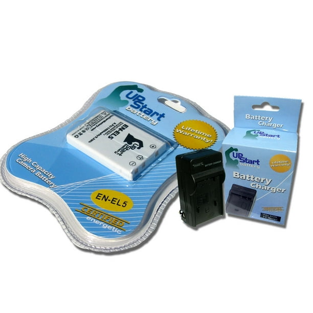 Nikon Coolpix P5000 Battery and Charger Replacement for Nikon ENEL5