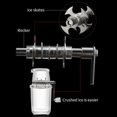 thumbnail image 1 of Manual Ice Block Breaking Crusher Snow Cone Machine Dining Bar Kitchen Kitchen Blender Party Camping Picnic Cold Beverage Shaver Clear, 1 of 1
