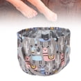 thumbnail image 4 of Collapsible Foot Bath Basin, Home Foot  21L Large Capacity Waterproof Collapsible Foot Soaking Bath Basin With Storage Bag For Travel Camping Gray,Dark Blue, 4 of 8