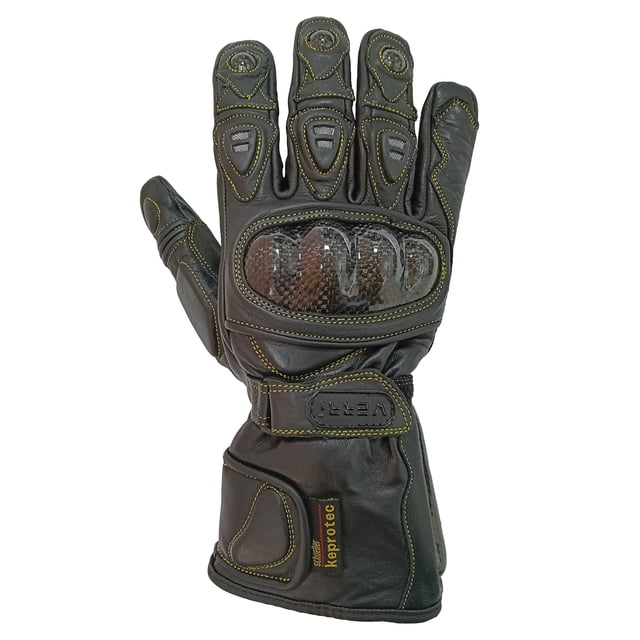 Guantes para Motociclista Protección de Policarbonato Verri Moto 1005 Extragrande