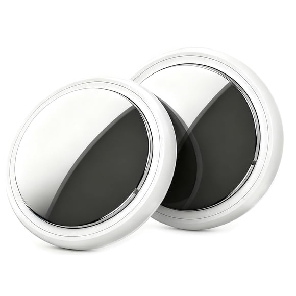 Air Tracker Tags - 2 Pack, Bluetooth Tracker for iPhone ipad Find My(iOS Only),Key Item Finder Locator with Sound, Smart Luggage Tag for Suitcases Ke