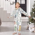 thumbnail image 2 of Vzayyk 4T-14Y Size Aviliable Cozy One-Piece Footless Sleeper Pajama Hands Holding Seed Packaging, 2 of 8