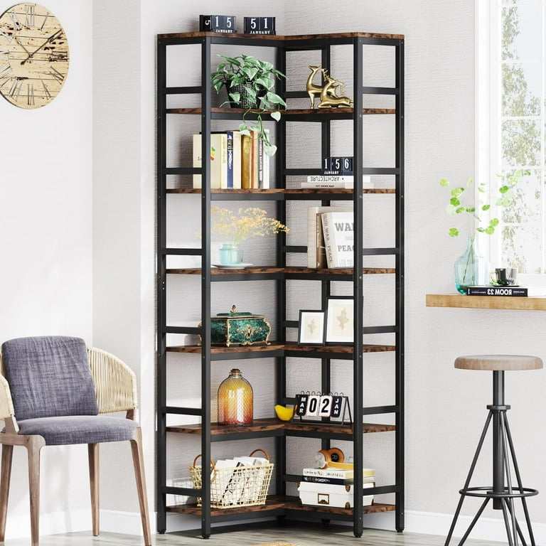 Corner etagere deals bookcase