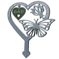 thumbnail image 2 of 1Pcs Metal Memorial Stake Bee Design for Cemetery Commemoration 6.3x5.4in, 2 of 9