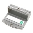 thumbnail image 1 of Stylish Satin Fabric Case with Mirror Button Closure Portable Travel -, 1 of 7