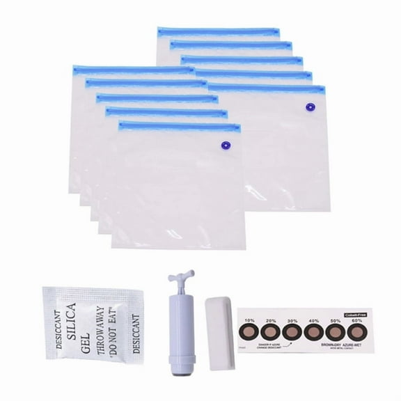 3D Filament Storage Bags Kit 3D Printer Filament Storage Bags Vacuum Sealed Kit with Pumps for 3D Filament Storage