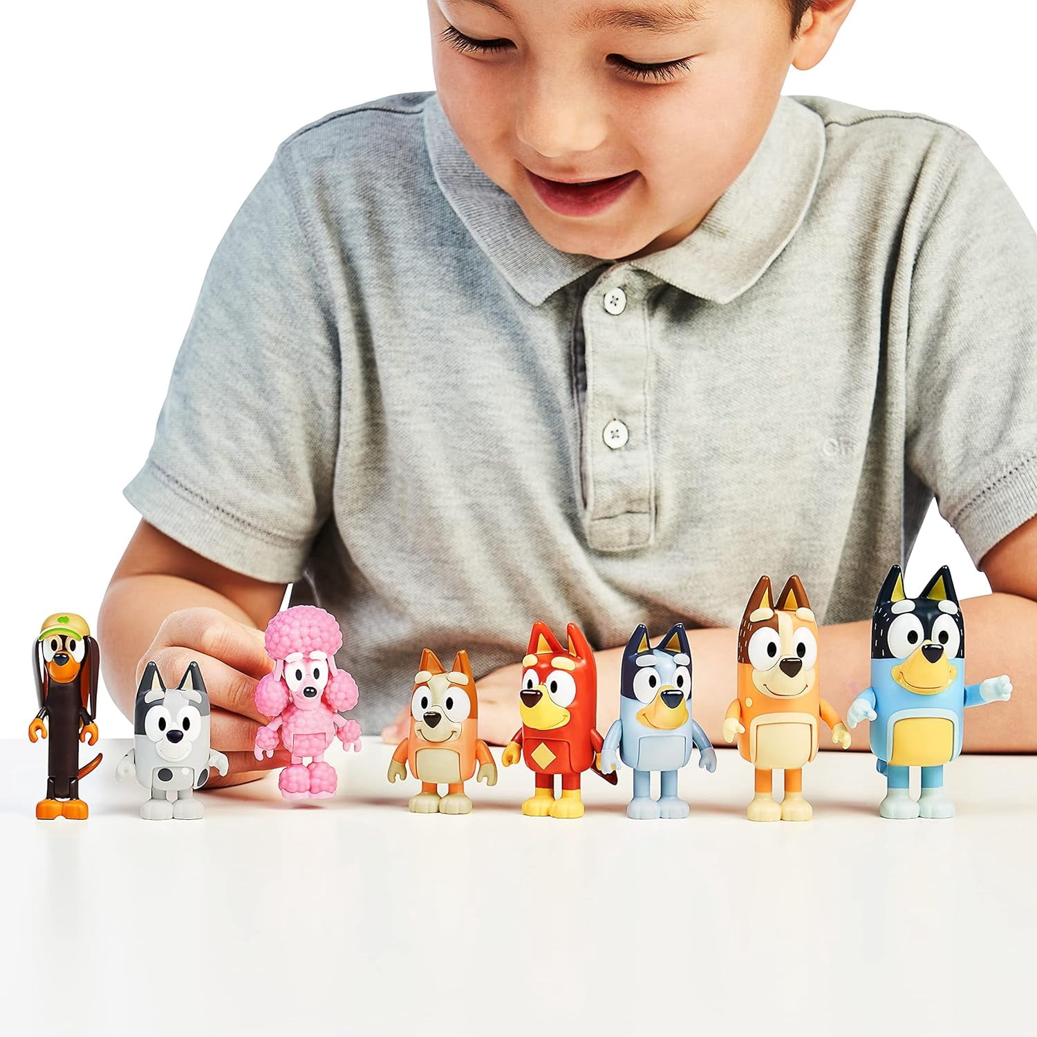 Bluey - BLUEY 8 FIGURE MULTIPACK - (90128)