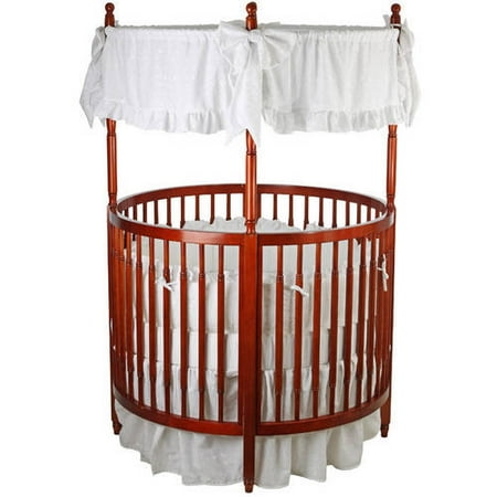 Dream On Me Sophia Posh Circular Crib Cherry Walmart Com