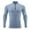 Light Blue, variant on Xzbqbs Mens Fashion Shirts Long Sleeve Quarter Zipper Muscle Fit Pullover Tops Lightweight Solid Collared Sports Fitness Shirts