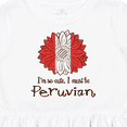 thumbnail image 4 of Inktastic I'm So Cute, I Must Be Peruvian Flag Sunflower Girls Toddler Dress, 4 of 5