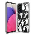thumbnail image 3 of MUNDAZE Samsung Galaxy A02S Shockproof Clear Hybrid Protective Phone Case Cute Halloween Spooky Floating Ghosts Horror Scary Cover, 3 of 5