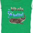 thumbnail image 4 of Inktastic Whale, Hello Cute Whale Shark with Bubbles Boys or Girls Baby Bodysuit, 4 of 5