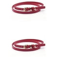 thumbnail image 4 of Ruiboury Comfortable To Wear And Good Gift Choice Luxury Women Belt Various Color Red 2Set, 4 of 6