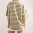 thumbnail image 5 of frariair Graphic Color Block Tee Featuring Relaxed Pullover Style And Breathable Fabric Perfect For Everyday Wear Yellow, 5 of 7