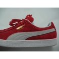 thumbnail image 2 of Mens 12 M PU & MA Suede 352634-65 Classic High Risk Red White Shoes Sneaker Leather, 2 of 6