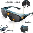 thumbnail image 2 of GFDYREE Fit Over Polarized Sunglasses Flip Up Lens for Men and Women, 2 of 6