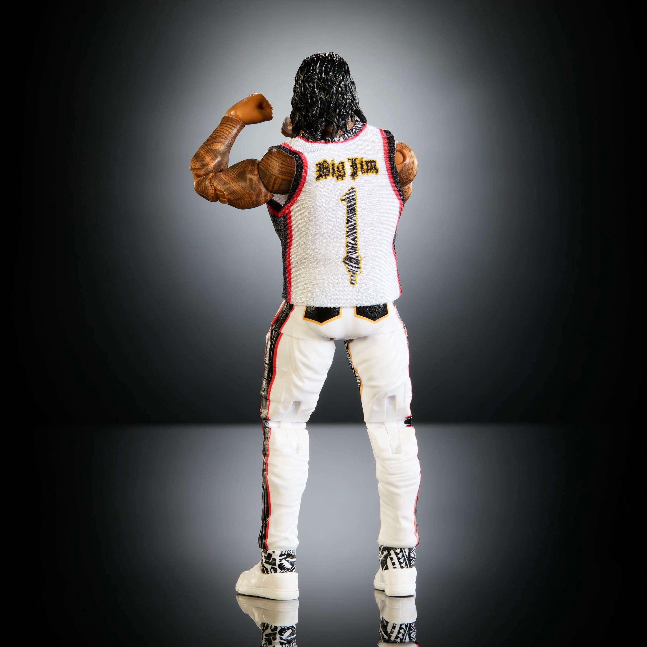 WWE Elite Jimmy Uso Action Figure, Series #126, 6-inch Collectible with Articulation & Accessories