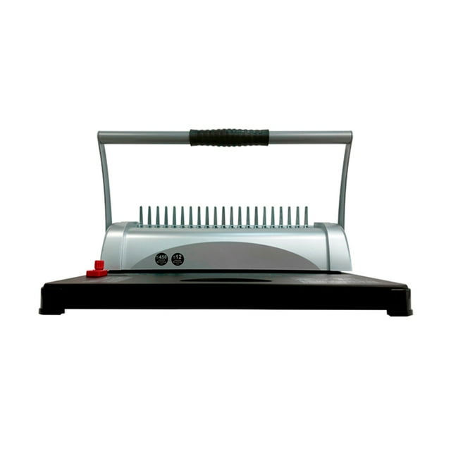 Engargoladora Encuadernadora 450 Hojas Arillos Plástico Arcoshop