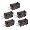 thumbnail image 5 of 5PCS OV-15-1C25 15A 125/250V AC 3 Terminals Snap Button Type Micro Switch, 5 of 5