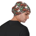 thumbnail image 4 of Rocae Merry Christmas for Beanies Hats for Men Women Warm Chunky Knit Hats Winter Adult Milk Silk Knitted Beanie, 4 of 7