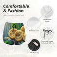 thumbnail image 6 of Lsque Fresh Passion Fruit Still Life Printed Women's Running Shorts with Liner Pockets,Elastic Quick Dry Workout Athletic Gym Yoga Shorts,Womens High Waist Shorts-Large, 6 of 9