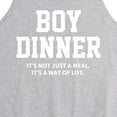 thumbnail image 2 of Instant Message - Boy Dinner Way Of Life - Men's Jersey Tank Top, 2 of 5