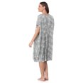 thumbnail image 3 of Layla Women’s Sleepwear 39” Knit Caftan, XS-5X, 3 of 5