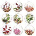 thumbnail image 3 of Yuarrent 2 piezas de adornos de bolas rellenables transparentes para boda, Año Nuevo, decoración de Navidad, transparente, DIY, caja de adornos de bolas Kits de decoración para fiestas 5cm Yuarrent HA065955-02, 3 of 6