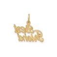 thumbnail image 3 of 14k Yellow Gold Friend Pendant for Women, Script Lettering Charm for Necklace or Bracelet, Sentimental Friendship Jewelry, Elegant Symbol of Love and Connection, 3 of 6
