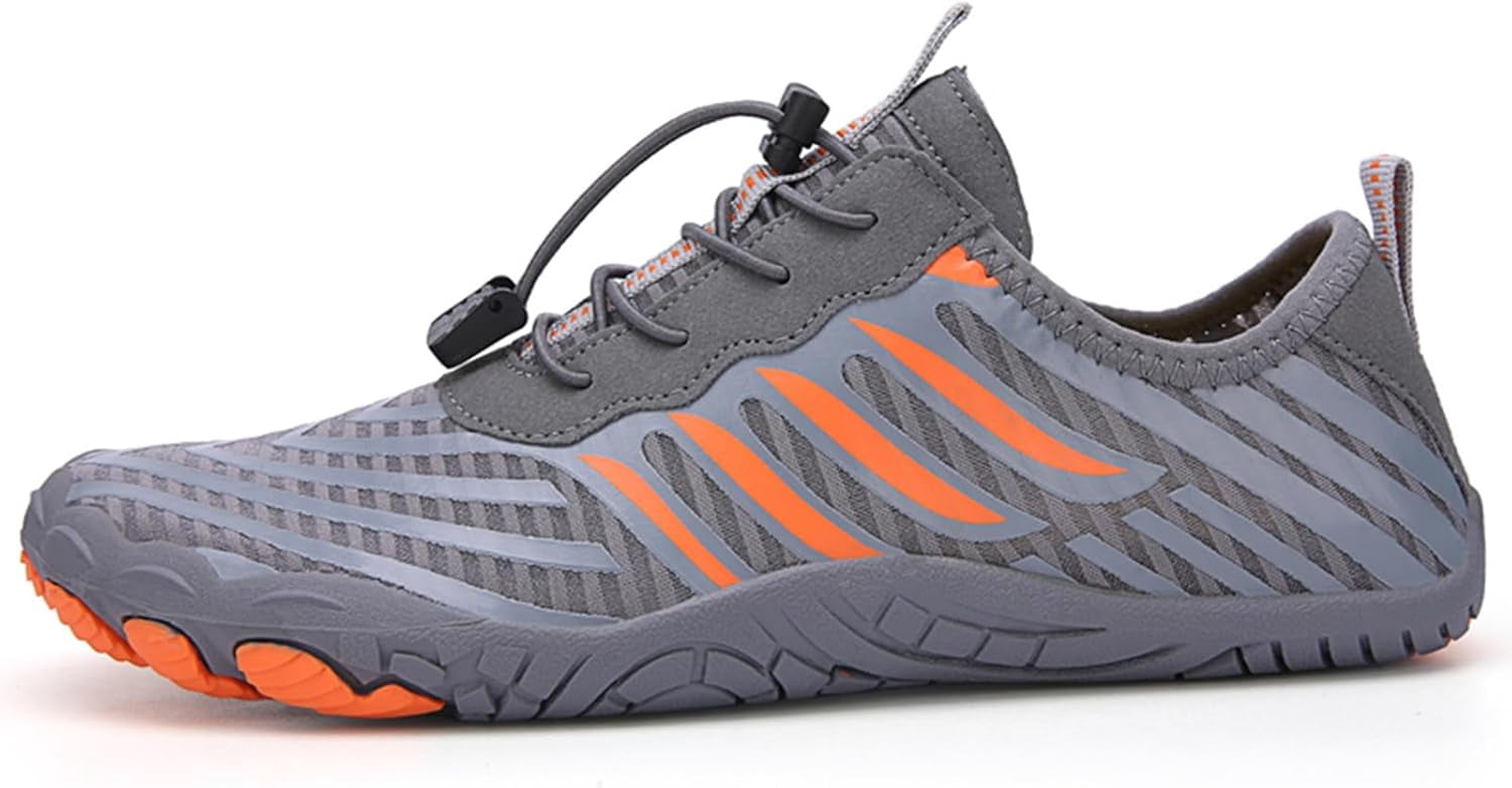 Winter Footwear for Women, Grounded Footwear Barefoot Shoes, Wide Toe Barefoot Hiking Water Shoes for Men