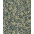 thumbnail image 2 of Teal Gold Feather Like Textured Abstract Wallpaper, 2 of 4