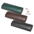 thumbnail image 2 of Glasses Case For Men, Women, Hard Eyeglass Case W/ Magnetic Closure In Faux Leather, Black, 2 of 3