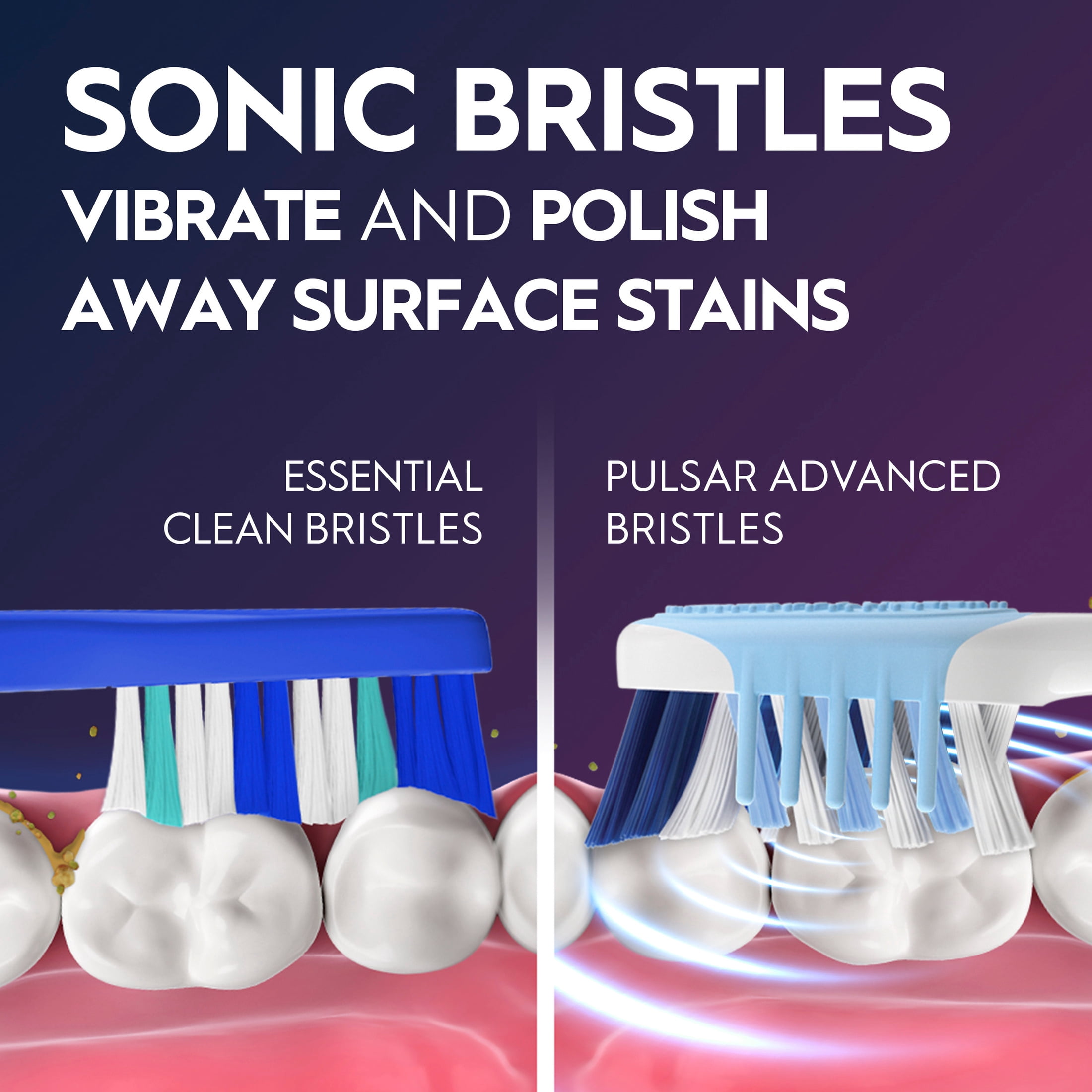 Oral-B Toothbrush, Pulsar Advanced All-in-One Soft Toothbrush, 1 Count