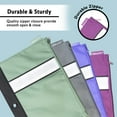 thumbnail image 3 of BAZIC Morandi Edition 3-Ring Pencil Pouch, School Student Office, Assorted Color, 4-Pack, 3 of 7