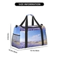 thumbnail image 3 of Kdxio Lavender Fields Under Blue Sky Travel Duffel Bag Gym Bag Weekender Travel Bag Gym Bag for Women &Men Airplane Travel Essentials for Flying, 3 of 7