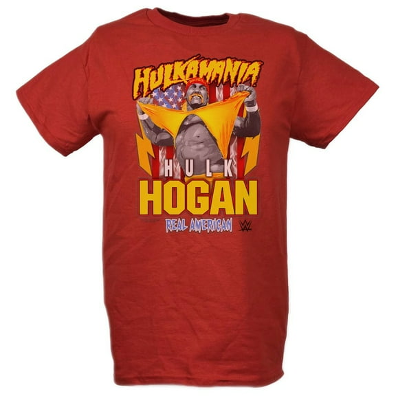 Hulk Hogan Hulkamania Real American Red T-Shirt