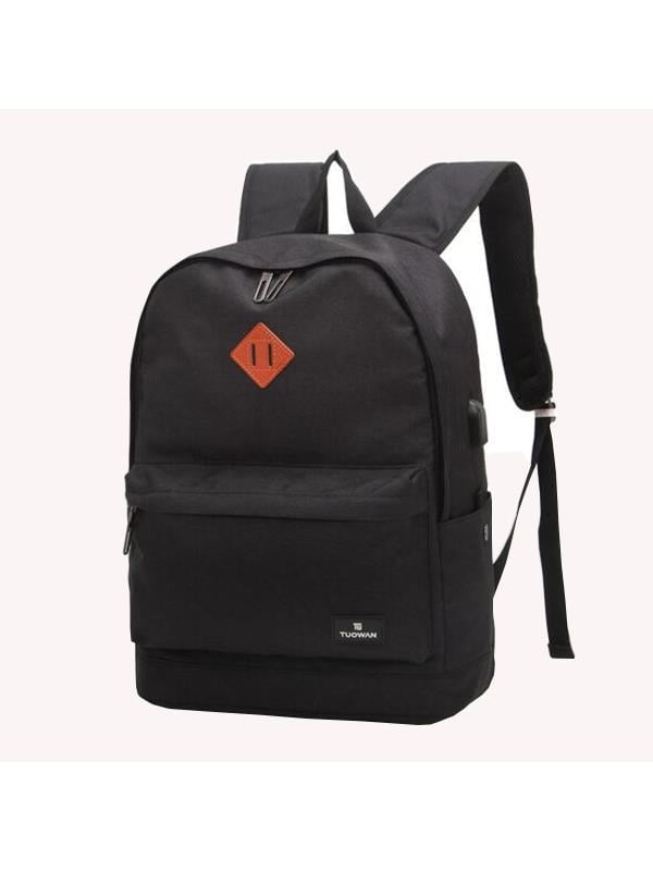 Men Women USB Port Oxford Backpack School Casual Travel Laptop Bag Rucksack New