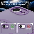 thumbnail image 5 of for iPhone 16e Case Compatible with MagSafe, Ultra Slim Anti-Fingerprint TPU+PC Material Hybrid Shockproof Back Cover, Lightweight Anti-Scratch Drop Protective Phone Case - Darkpurple, 5 of 6