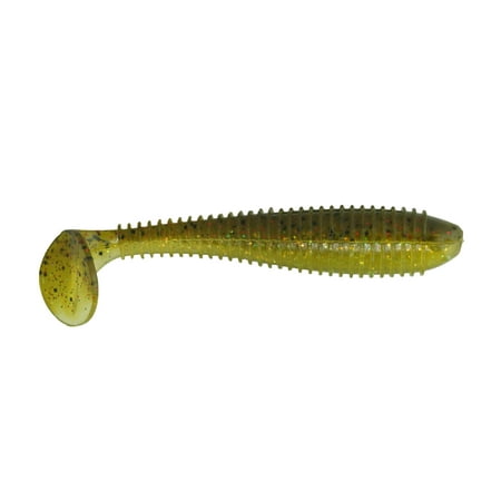 Bass Assassin Fishing Lure BSA16540 Lit l Boss Swimbait 3.5 6 count Chico s Red