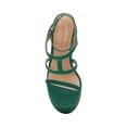 thumbnail image 4 of Jessica Simpson Womens Meitini Rhinestone Strappy Block Heels, 4 of 5
