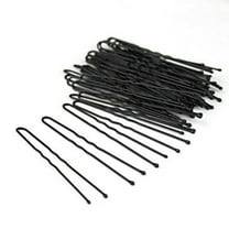 Minkissy 100Pcs U Shaped Hair Pins Black Metal French Hair Pin For Women Weddings Diy