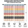 thumbnail image 2 of Blackout Kids Curtains,Boho Bohemia Geometric Line Art Childrens Insulated Curtains Set Of 2,Bedroom Essentials,Toddler Room Decor 52"x84"(132x213cm), 2 of 4