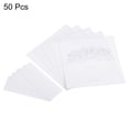 thumbnail image 3 of Uxcell Table Name Place Cards,50pack Favor Decor Hollow Lace Cut Design Seat Blank Card, White, 3 of 5