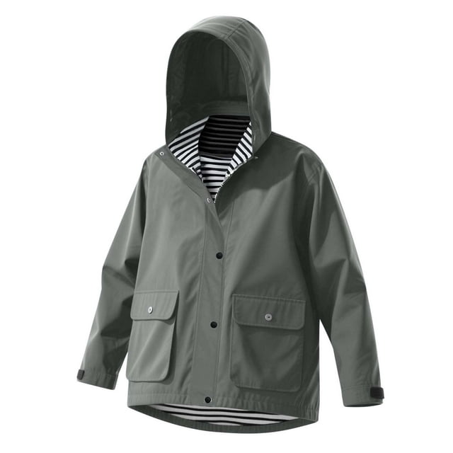Toddler Girl Raincoat, Waterproof and Breathable, for Outdoor Activities