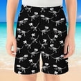 thumbnail image 2 of Shadoumai Boys Swim Trunks with Compression Liner Bathing Suit Quick Dry Swim Shorts for Kids 6-16 Years, 2 of 4