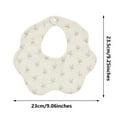 thumbnail image 3 of Cotton Bib 6-layer Cartoon Pattern Baby Feeding Towel Comfortable Saliva Towel Newborns Burping Cloth for Boy Girls, 3 of 3