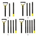 thumbnail image 1 of Ruiboury Telescopic Garden Tool For Convenient And Precise Weeding Stainless Steel Garden Tool Melee Ring Hoe 6 sections 2.4m, 1 of 6
