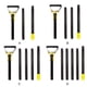 thumbnail image 5 of Wosthever Azada resistente para malezas de acero inoxidable para un deshierbe duradero y eficiente, azada con estribos fáciles de instalar Jardín y Patio 4 tramos de 1.6m, 5 of 6